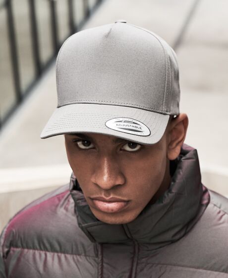 Flexfit 5 Panel Curved Classic Snapback Cap Thumbnail