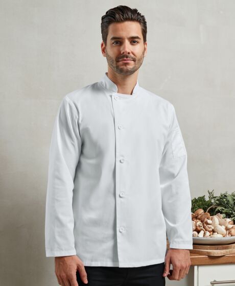 Premier Essential Long Sleeve Chef's Jacket Thumbnail