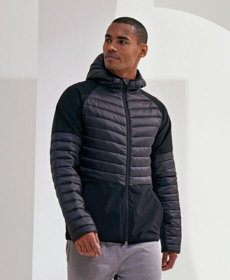 Men's TriDri® insulated hybrid jacket Thumbnail