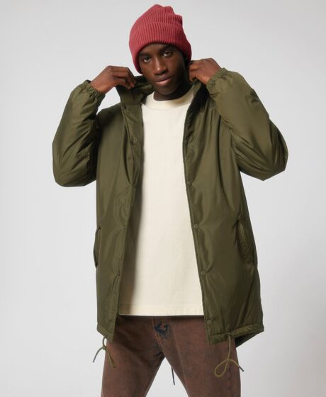 Unisex padded parka jacket (STJU841) Thumbnail