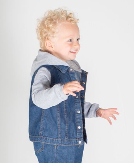 Larkwood Kids Denim Jacket Thumbnail