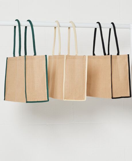 Brand Lab Jute Tipped Shopper Thumbnail