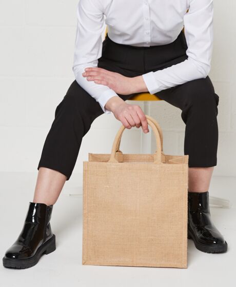 Brand Lab Natural Jute Tote Thumbnail