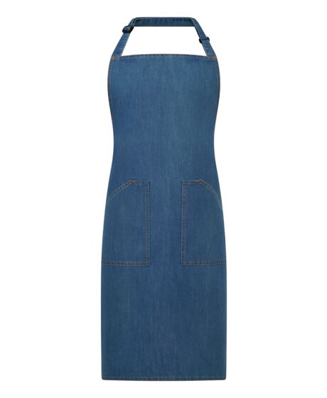Brand Lab Denim Adjustable Bib Pocket Apron Thumbnail