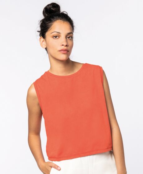 Native Spirit Ladies Cropped Tank Top Thumbnail