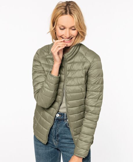 Native Spirit Ladies Lightweight Recycled Padded Jacket Thumbnail