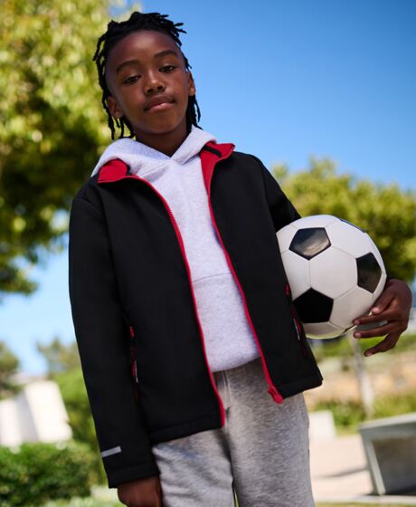 Regatta Kids Ablaze Soft Shell Jacket Thumbnail