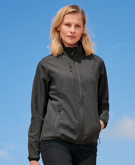 SOL'S Ladies Falcon Recycled Soft Shell Jacket Thumbnail