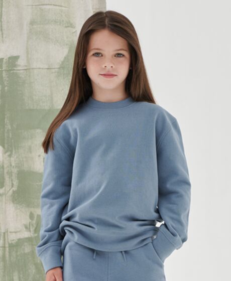 SF Clothing Kids Sustainable Fashion Curved Hem Sweatshirt Thumbnail