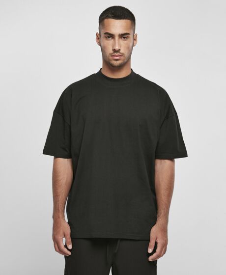 Oversized mock neck tee Thumbnail