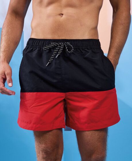 Block colour swim shorts Thumbnail