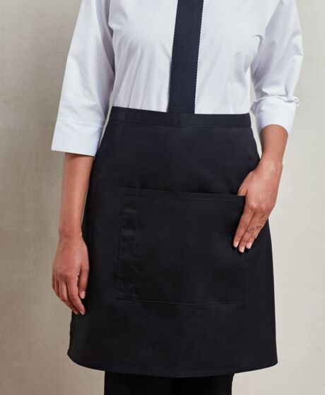 Premier 'Colours' Mid Length Apron with Pocket Thumbnail