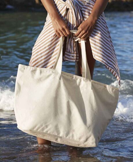 Westford Mill Oversized Heavy Duty Canvas Tote Bag Thumbnail