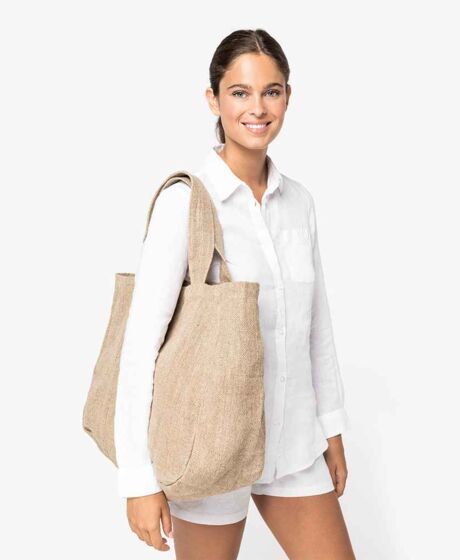 Spasso Jute Shopping Bag Thumbnail