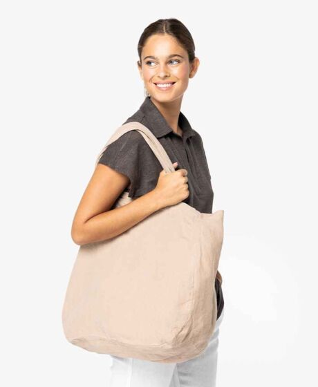 Spasso Linen Shopping Bag Thumbnail