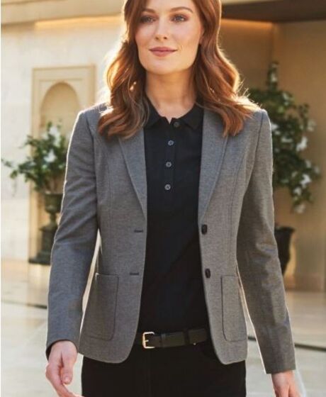 Jersey Stretch Libra Slim Fit Jacket Thumbnail