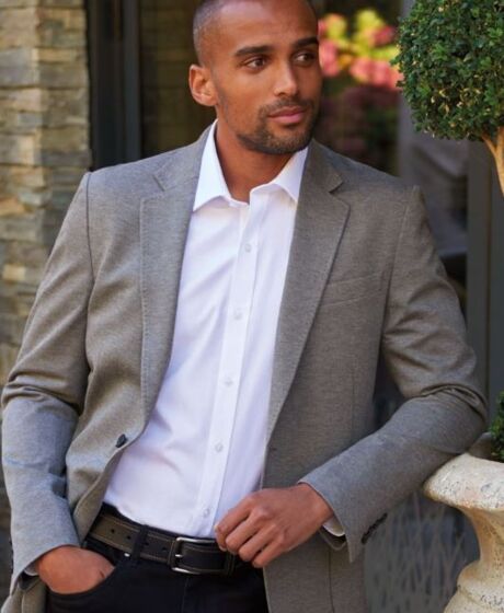 Jersey Stretch Rory Slim Fit Jacket Thumbnail