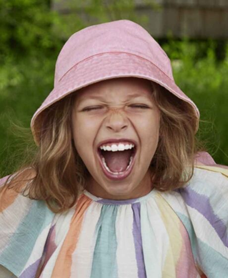 Beechfield Junior Vintage Bucket Hat Thumbnail