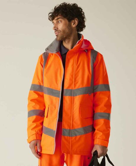 Regatta High Visibility Pro Contract Dover Parka Thumbnail