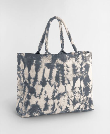 Tie-dye canvas tote bag Thumbnail