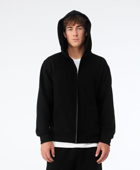 Unisex heavy full-zip hoodie Thumbnail