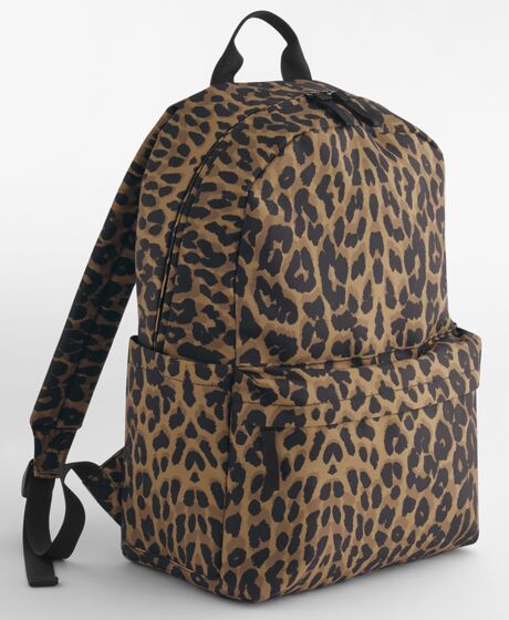 BagBase Leopard Print Backpack Thumbnail