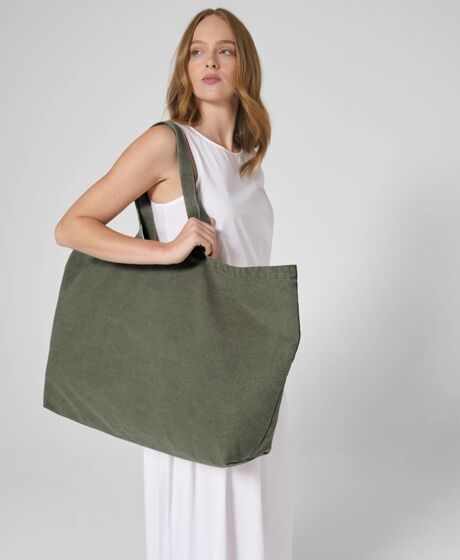 Westford Mill Garment Dyed Oversized Tote Bag Thumbnail