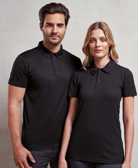 Premier Coolchecker® Stud Piqué Polo Shirt Thumbnail