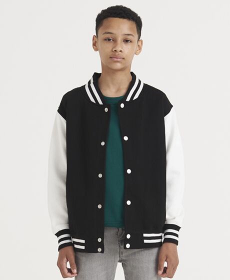 AWDis Kids Varsity Jacket Thumbnail