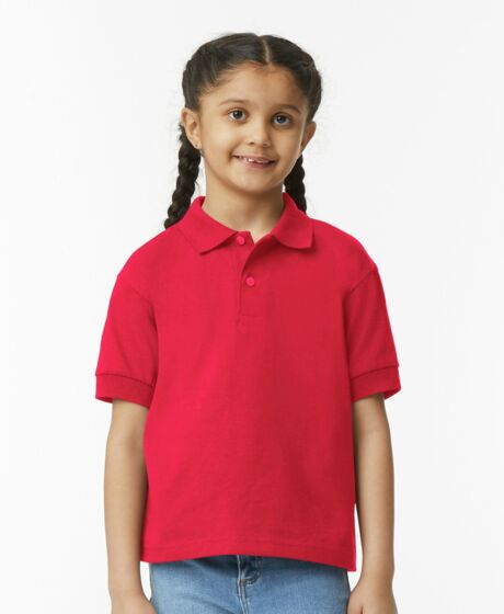 Gildan Kids DryBlend® Jersey Polo Shirt Thumbnail