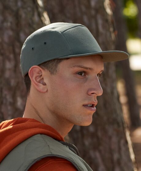Beechfield Canvas 5 Panel Cap Thumbnail