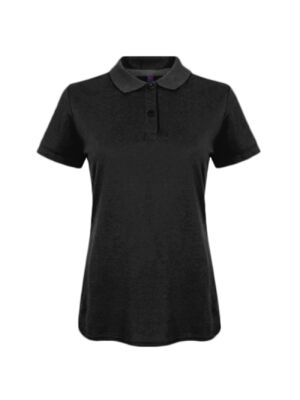 Henbury Ladies Modern Fit Cotton Piqué Polo Shirt Thumbnail