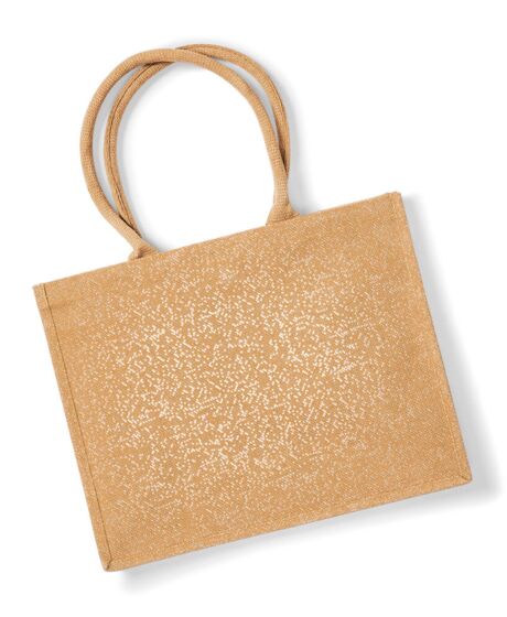 Shimmer jute shopper Thumbnail