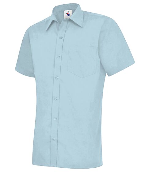 Mens Poplin Half Sleeve Shirt Thumbnail