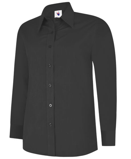 Ladies Poplin Full Sleeve Shirt Thumbnail