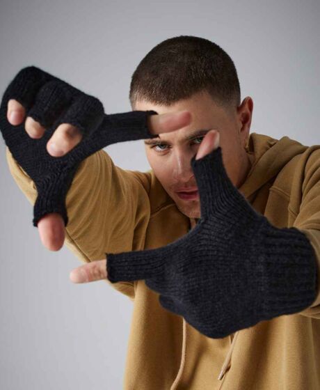 Beechfield Fingerless Gloves Thumbnail