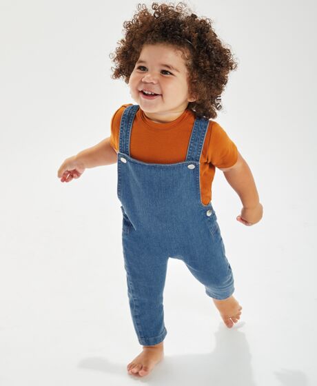 BabyBugz Baby Rocks Denim Dungarees Thumbnail