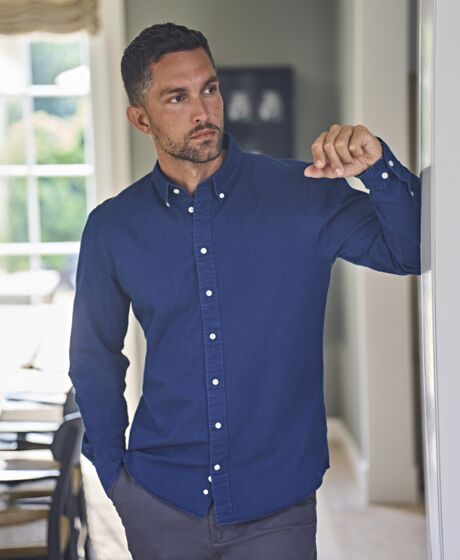 Tee Jays Long Sleeve Casual Twill Shirt Thumbnail