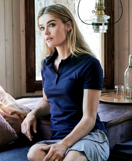 Tee Jays Ladies Heavy Cotton Piqué Polo Shirt Thumbnail
