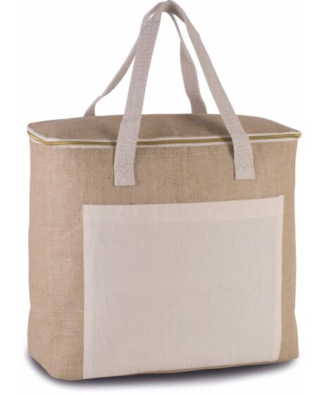 Kimood Large Jute Cool Bag Thumbnail
