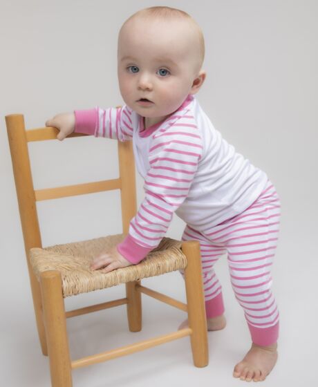 Larkwood Baby/Toddler Striped Pyjamas Thumbnail