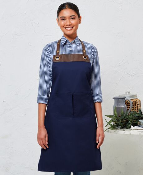 Premier Espresso Bib Apron Thumbnail