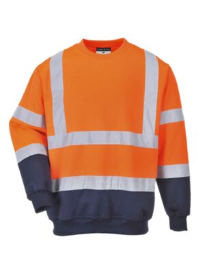 Portwest Hi-Vis Two Tone Sweatshirt Thumbnail