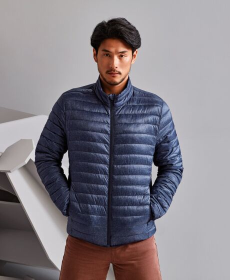 Melange padded jacket Thumbnail