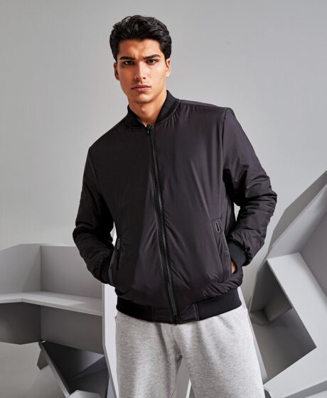 Delta plain bomber jacket Thumbnail