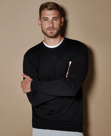 Kustom Kit Arundel Crew Neck Sweater Thumbnail