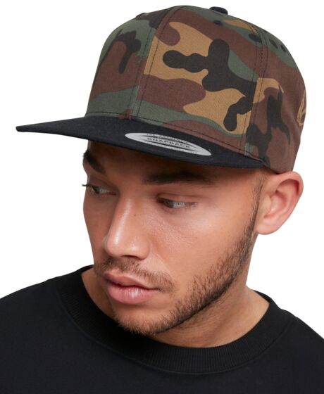 Flexfit Two Tone Classic Camo Snapback Cap Thumbnail