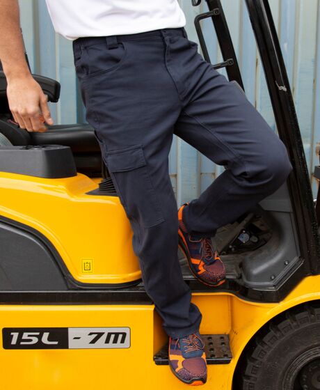 Result Work-Guard Super Stretch Slim Chino Trousers Thumbnail