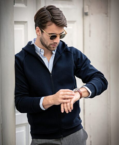 Hampton – premium double-faced hoodie Thumbnail