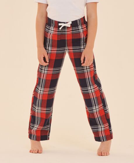 SF Clothing Kids Tartan Lounge Pants Thumbnail